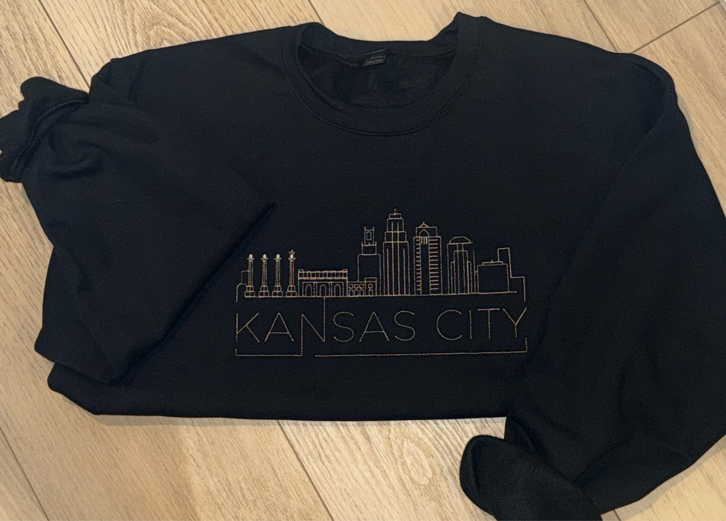 KC Skyline Embroidered Sweatshirt