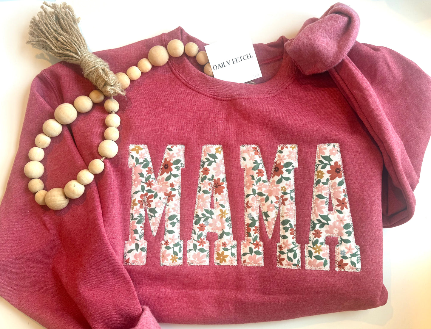 MAMA Embroidered Crew