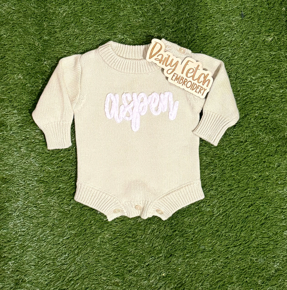 Baby Knitted Romper