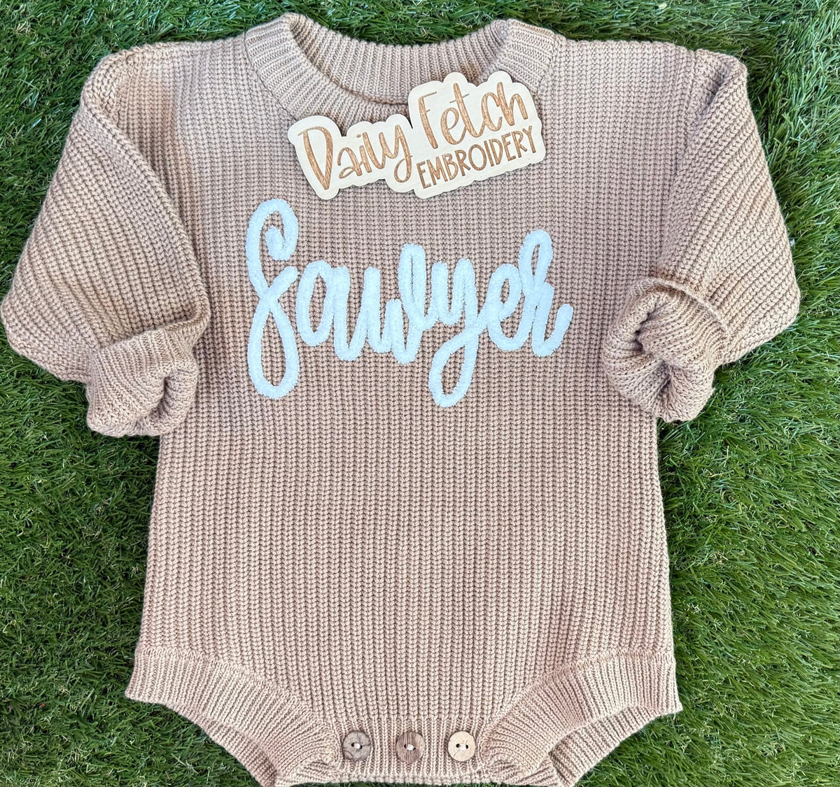 Baby Knitted Romper