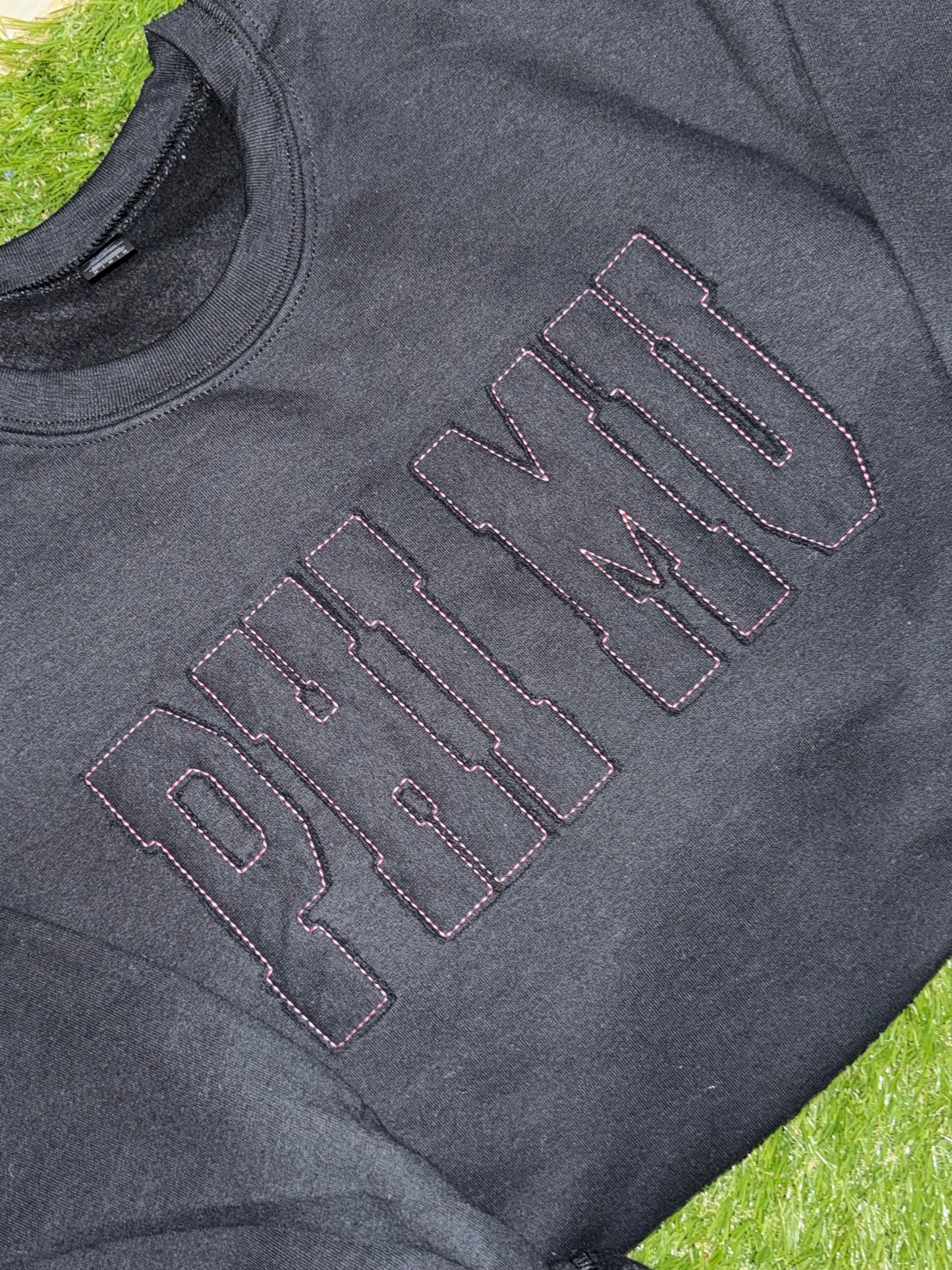 Applique Custom Raggy Sweatshirt