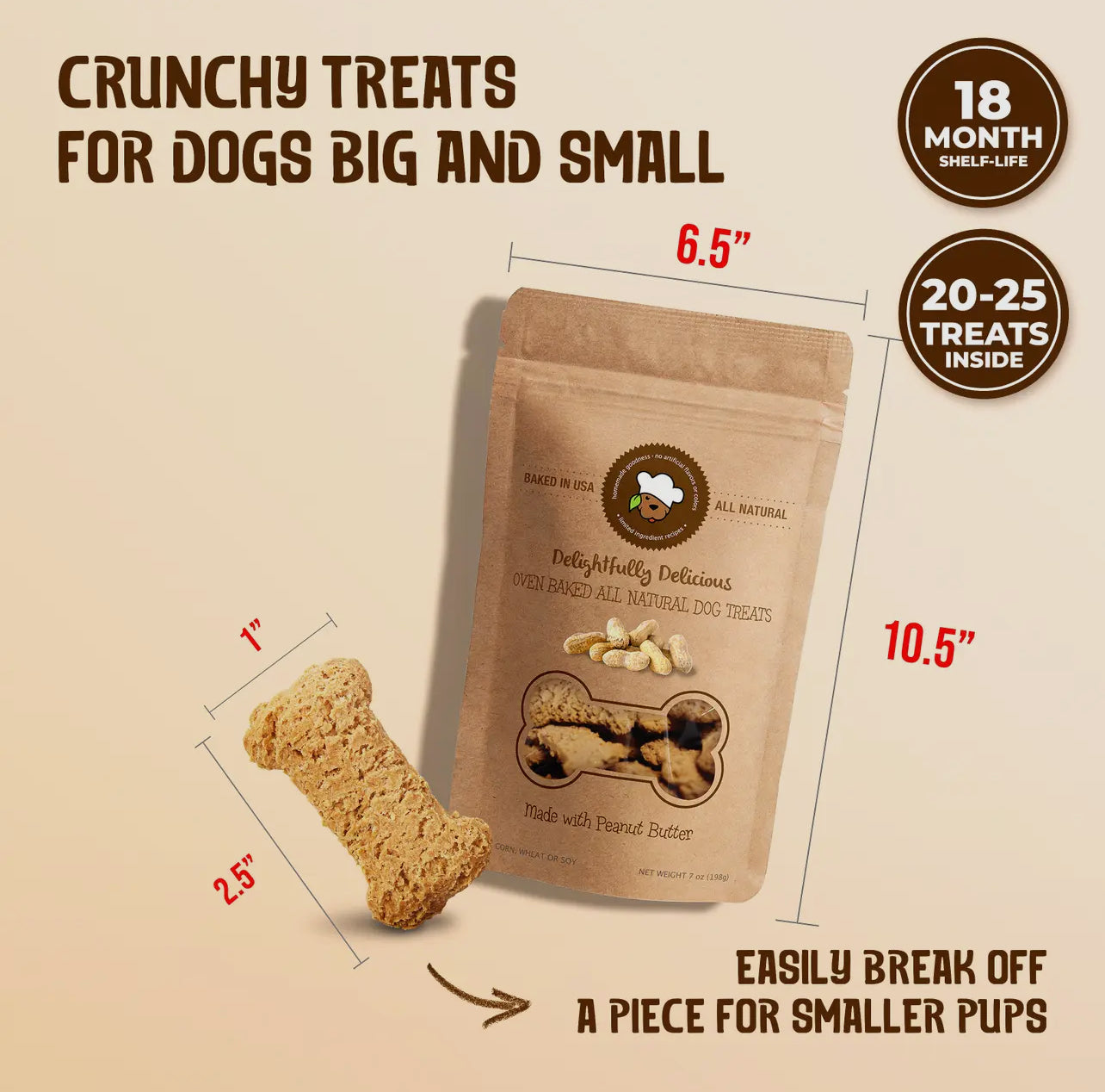 Peanut Butter Dog Treats