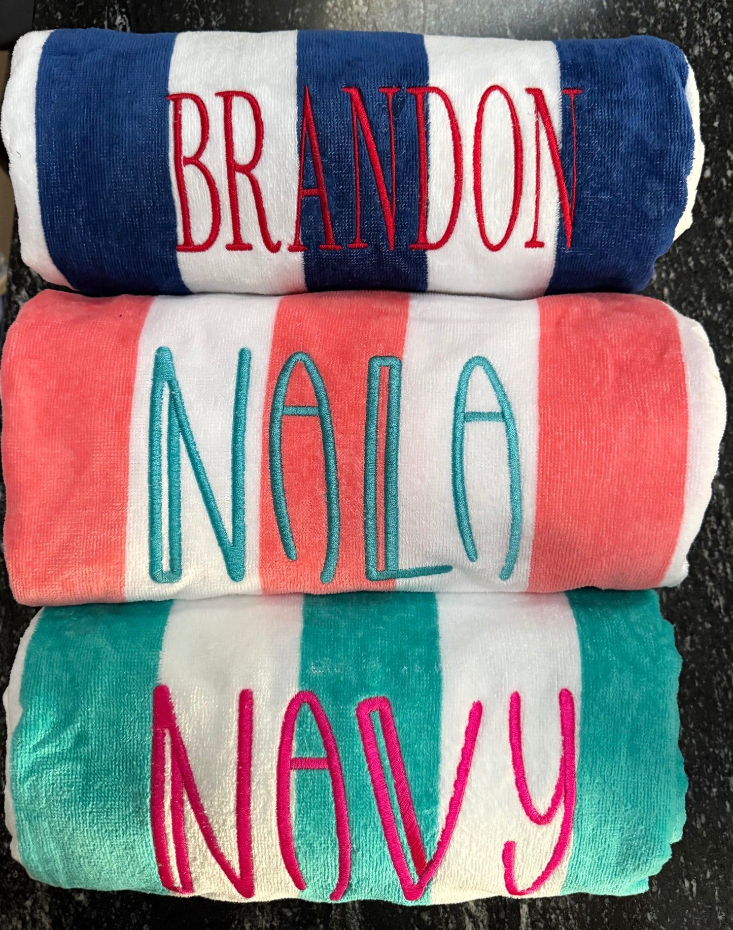 Personalized Beach Towel