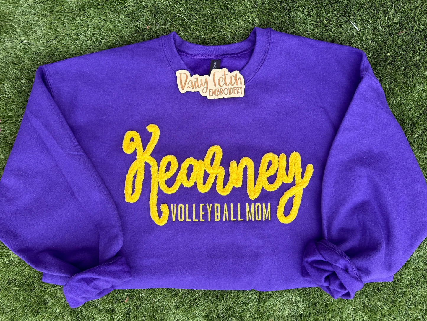 Kearney Yarn Embroidered Sweatshirt
