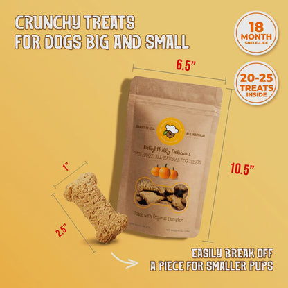 Organic Pumpkin Dog Treats