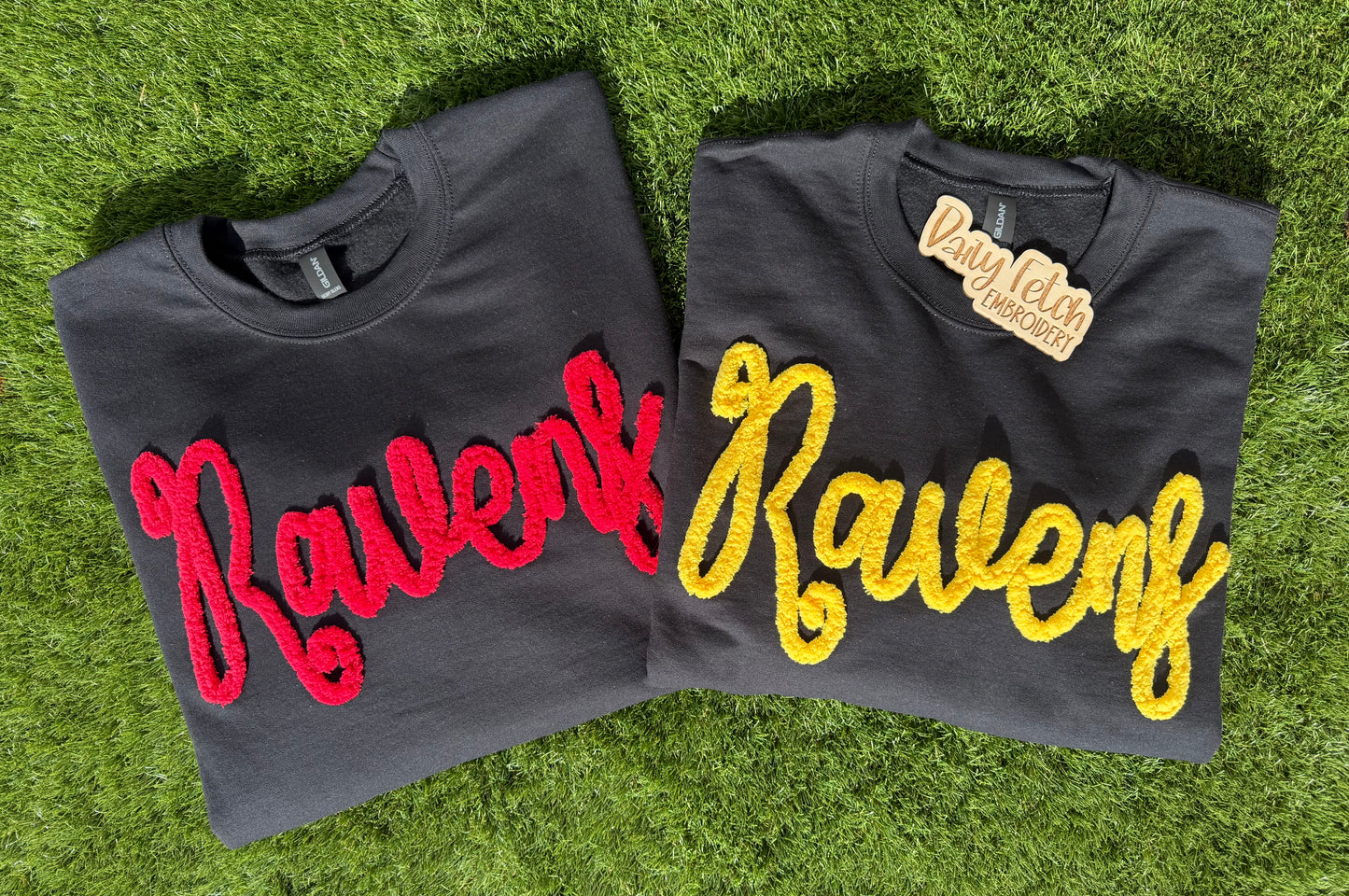 Ravens Embroidered Sweatshirt