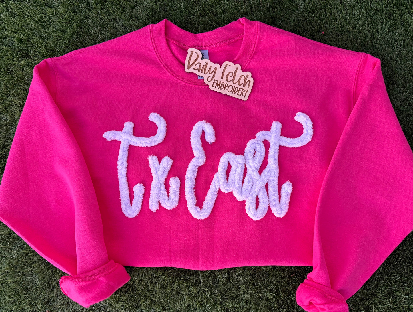 TX East Yarn Embroidered Sweatshirt