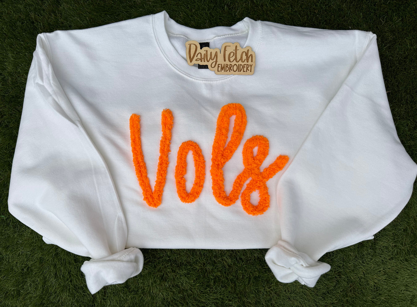 Vols Yarn Embroidered Sweatshirt