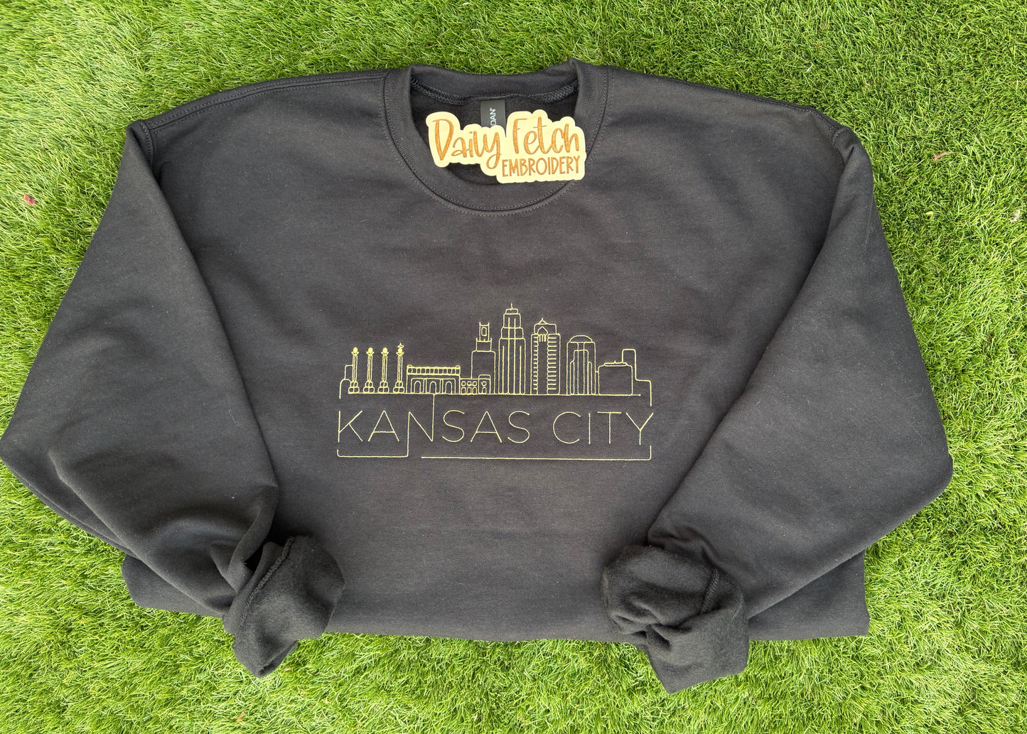 KC Skyline Embroidered Sweatshirt