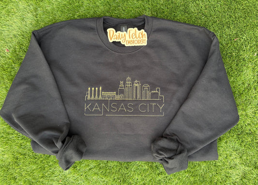 KC Skyline Embroidered Sweatshirt