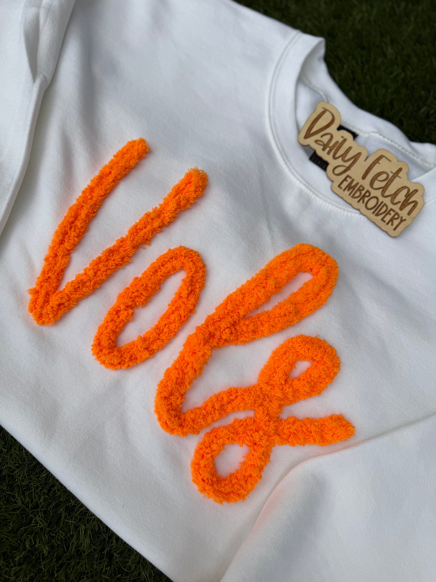 Vols Yarn Embroidered Sweatshirt
