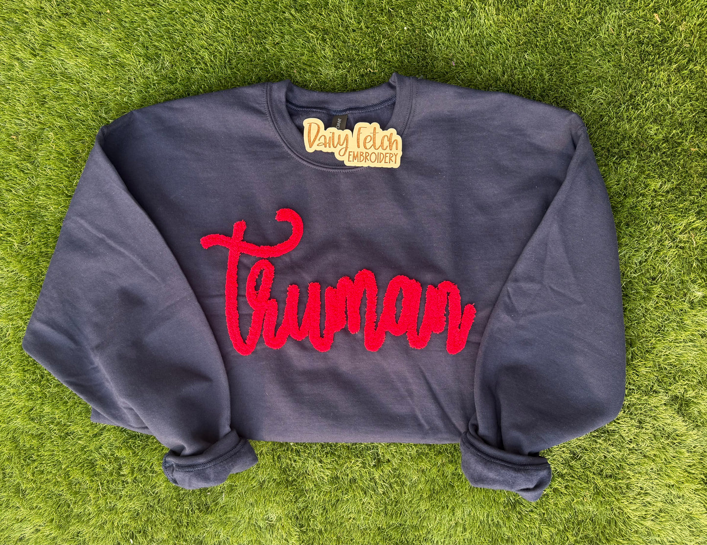 Truman Yarn Embroidered Sweatshirt