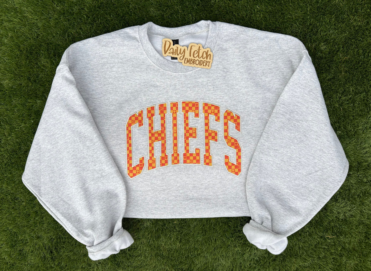Retro Chiefs Embroidered Crew