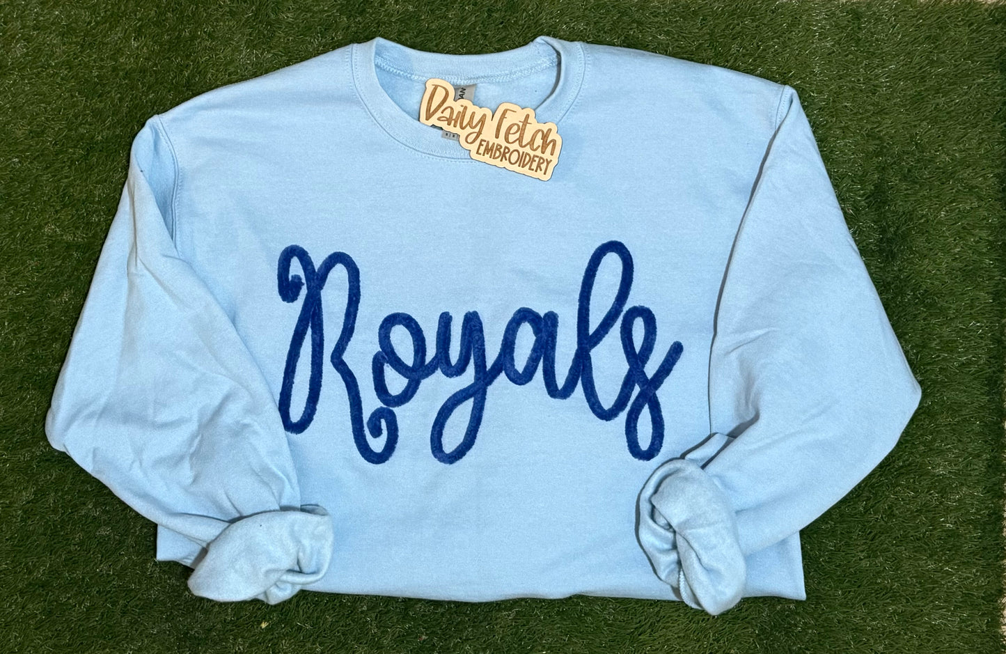 Royals Yarn Embroidered Sweatshirt