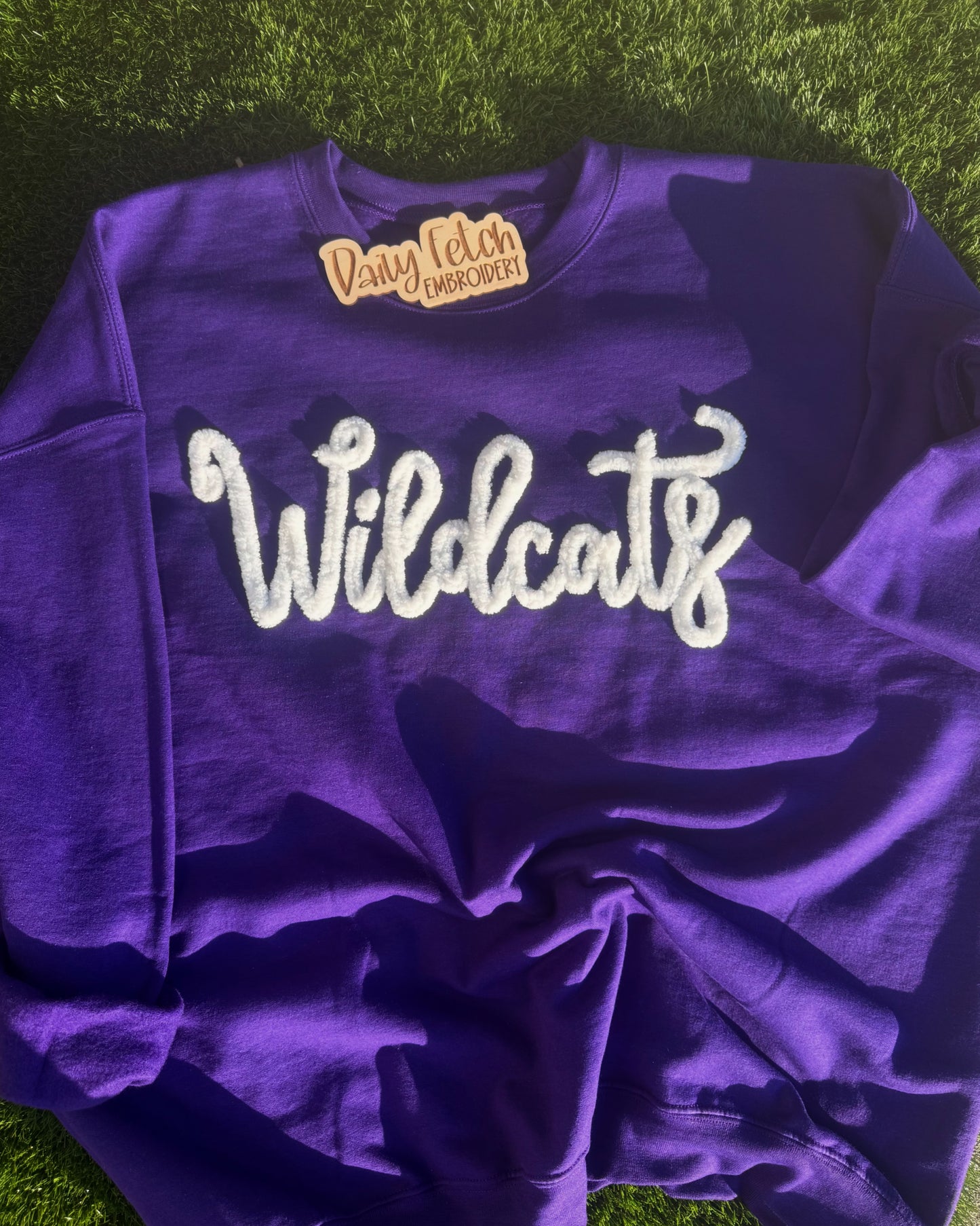 Wildcats Embroidered Sweatshirt