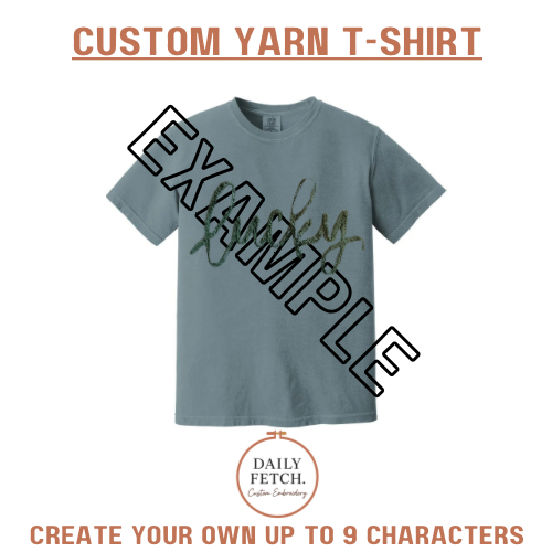 Custom Yarn Tee