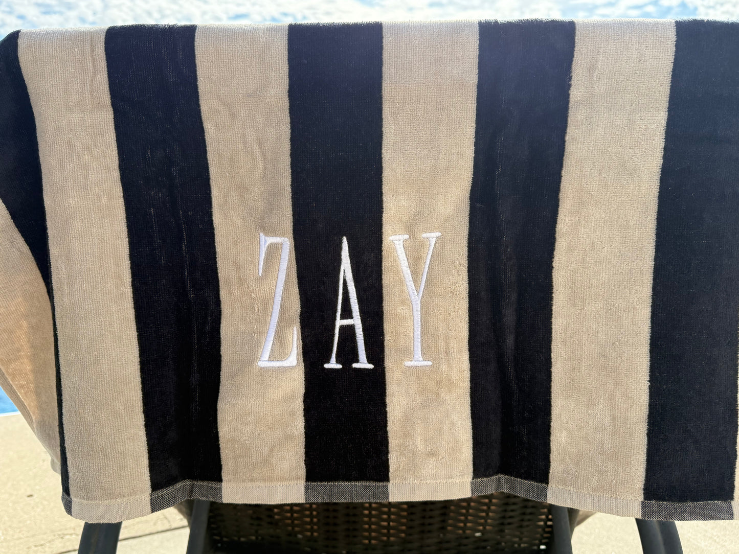 Personalized Beach Towel