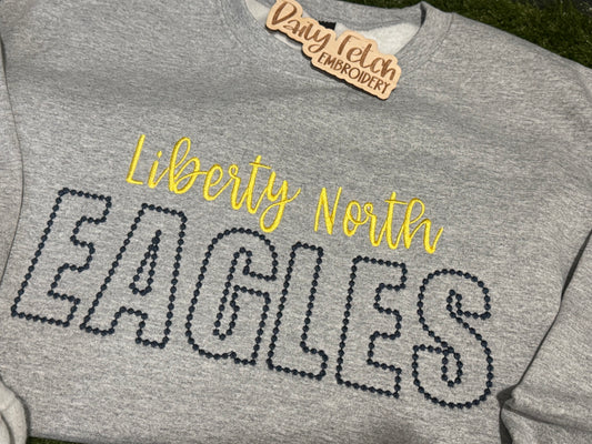 Team Spirit Embroidered Sweatshirt